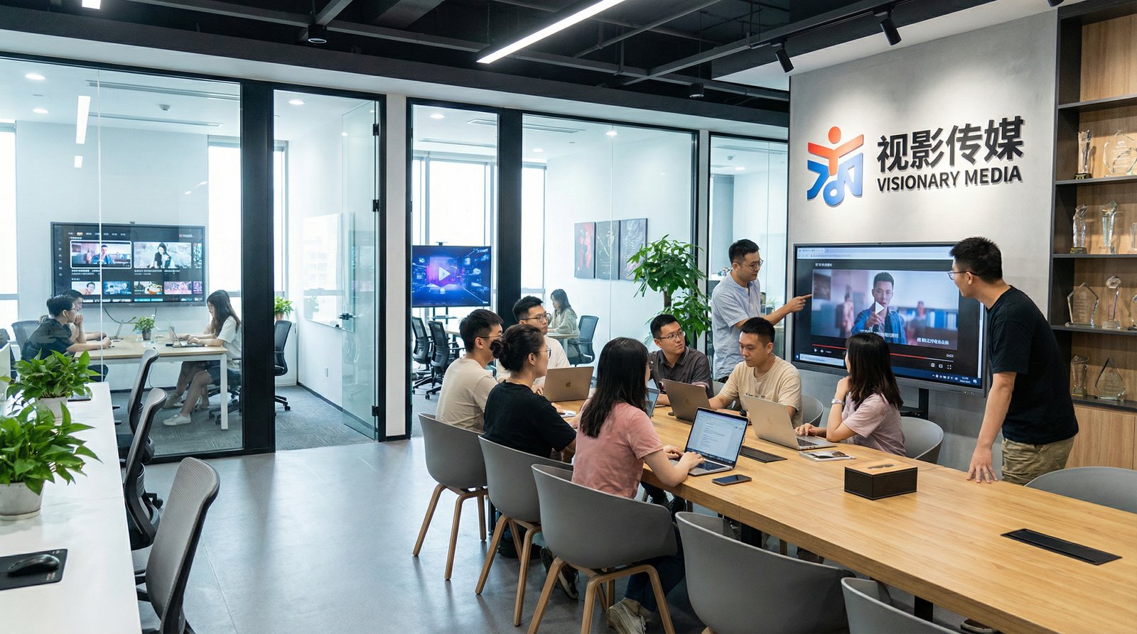 影视传媒公司办公环境